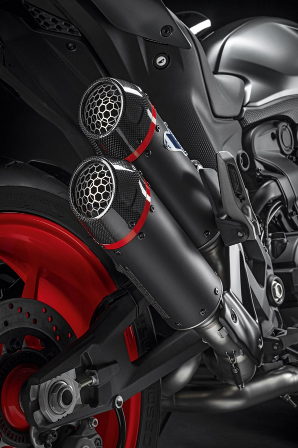 Ducati Monster Racing silencers