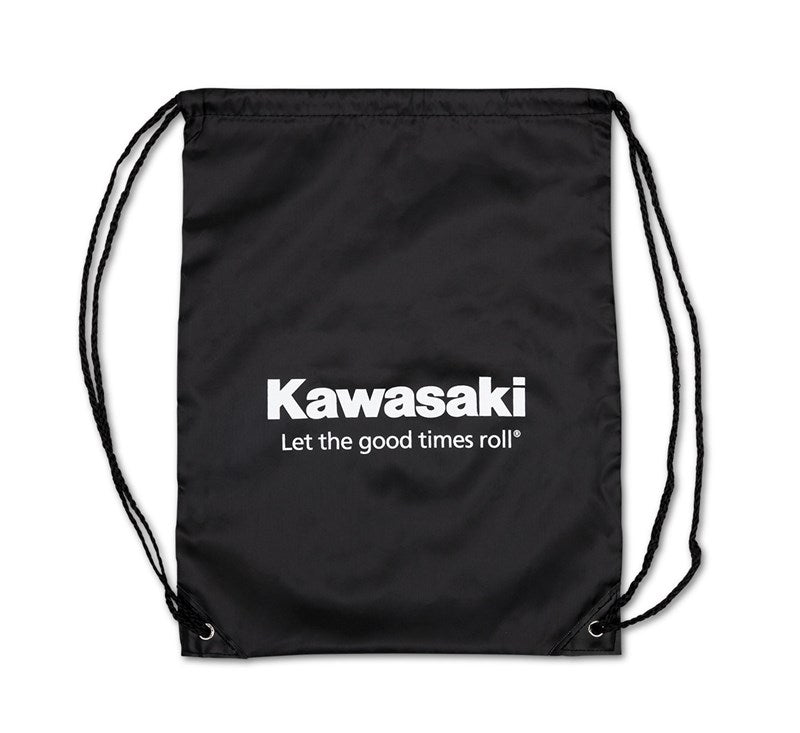 KAWASAKI LET THE GOOD TIMES ROLL CLINCH DRAWSTRING BAG