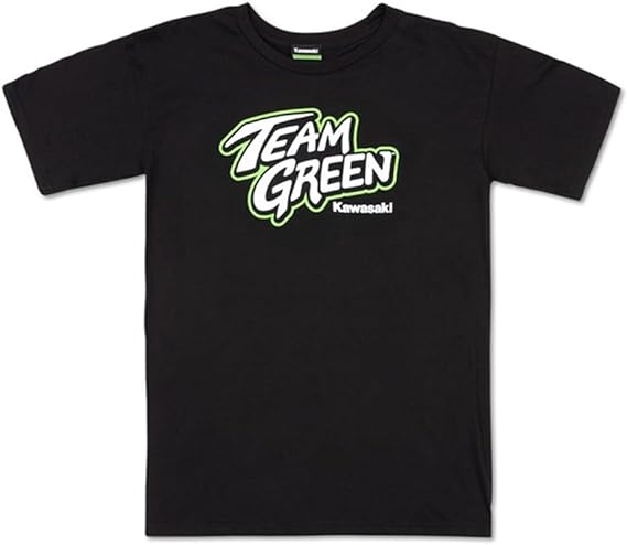 Kawasaki Team Green Logo T-Shirt Black